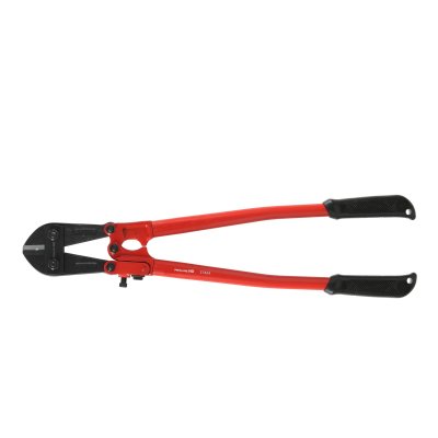 BOLT CUTTER. HIGEST QUALITY. JAWS MADE OF CHROME - MOLYBDENIUM STEEL, BLACKENED. BODY/TUBES PAINTED ORANGE. BLACK RUBER SLEEVES.