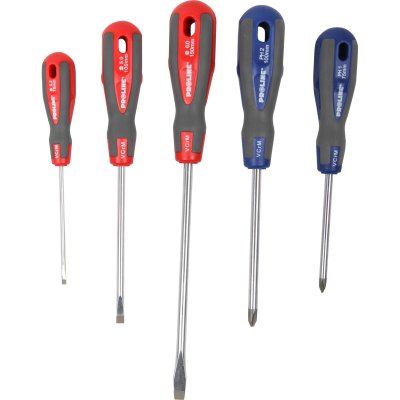 SCREWDRIVERS “SOFT –TOUCH” 5PC SET PROLINE