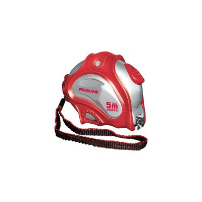 MEASURING TAPE 8M/25MM TWO-SIDED, WHITE,MAGN., NYLON,PROLINE