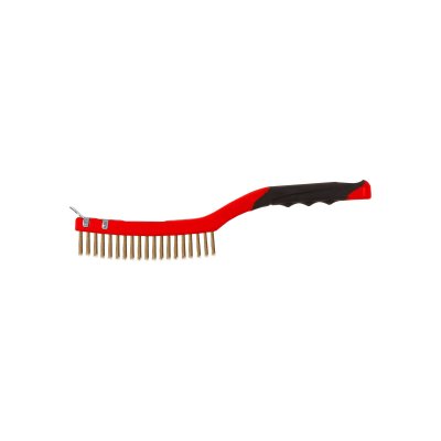WIRE BRUSH - BRASS, 3X19 ROWS, 340MM, PROLINE