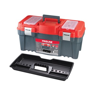 TOOL BOX WITH ALU LOCKS 18" 458*257*227, PROLINE