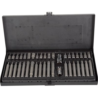 BIT SET, 40 PCS, T20-T55, M5-M12,HEX 4-12 S2, PROLINE