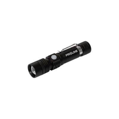 FLASHLIGHT, USB-C, 300LM, ZOOM, PROLINE