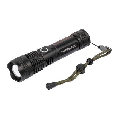 FLASHLIGHT, USB-C, 600LM, ZOOM, PROLINE
