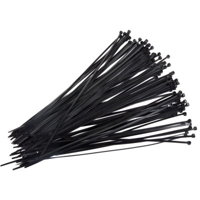 NYLON CABLE TIE (BLACK), 3.6X300MM PCS.100, PROLINE