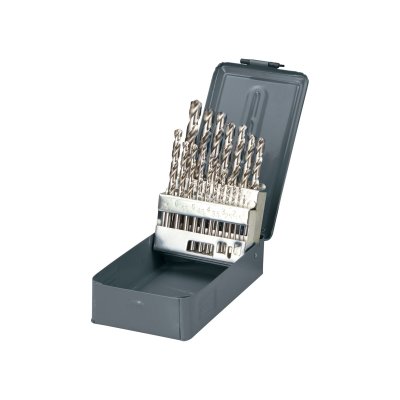 19 PCS, HSS TWIST DRILL - DIN338 ( 1.0-10.0 MM ) PROLINE