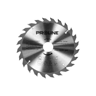 CIRCULAR SAW FOR WOOD 250*24T*30/20/16MM  PROLINE