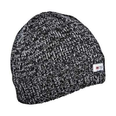 ACRYLIC HAT, THINSULATE THERMAL LINING, BLACK MELANGE, LAHTI