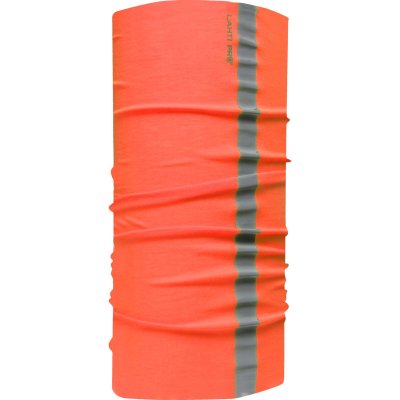 MULTIFUNCTIONAL SCARF WITH REFLECTIVE BAND, ORANGE, LAHTI