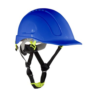 SAFETY HELMET WITH VENT., BLUE, CAT. II, CE, LAHTI