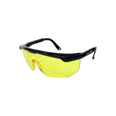 SAFETY GLASSES YELLOW ADJUST., MECH. RESIST. "F", CE, LAHTI