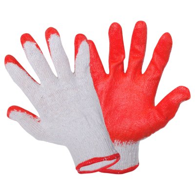 GLOVES LATEX RED L210609P, 12 PAIRS, "9", CE, LAHTI