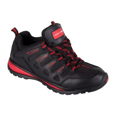SHOES, LEATHER/OXFORD BLACK-RED, SB SRA, "42", CE, LAHTI