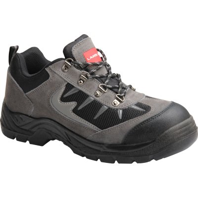 SHOES, SUEDE/MESH, GREY-BLACK, S1P SRA, "44", CE, LAHTI
