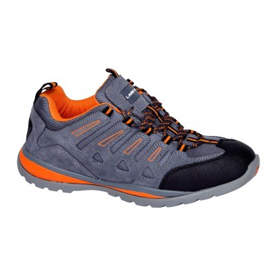 SHOES,NO TOE CAP,SUEDE/OXF GREY-ORAN,OB FO SRA,"40",CE,LAHTI