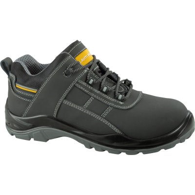 SHOES, NUBUCK, BLACK-YELLOW, S3 SRC, "40", CE, LAHTI