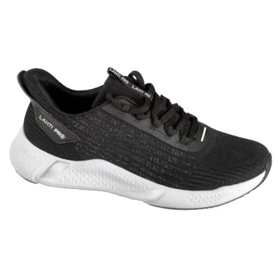 SHOES, KNITTED, 3D, BLACK-WHITE, "44", LAHTI