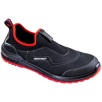 SHOES,WITHOUT LACES,3D MESH, BLACK-RED,S1P SRC,"47",CE,LAHTI