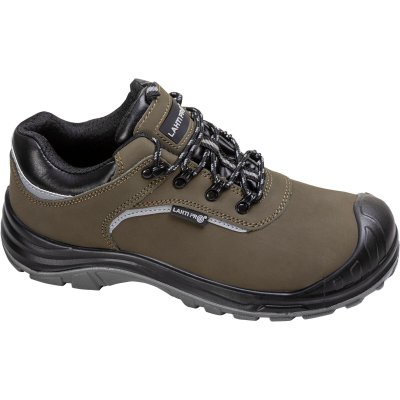 SHOES, NUBUCK, GREEN-BLACK, S3 SRC, "43", CE, LAHTI