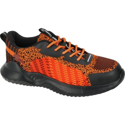 SHOES, KNITTED, ORANGE-BLACK, SB FO, "45", CE, LAHTI