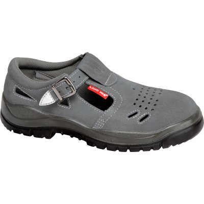 SANDALS, SUEDE, GREY, S1 SRC , "47", CE, LAHTI