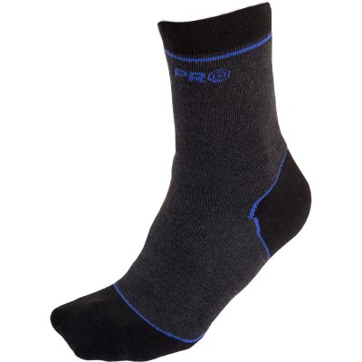 WORK SOCKS THERMAL BLACK-GREY, 1 PAIR, "39-42", LAHTI