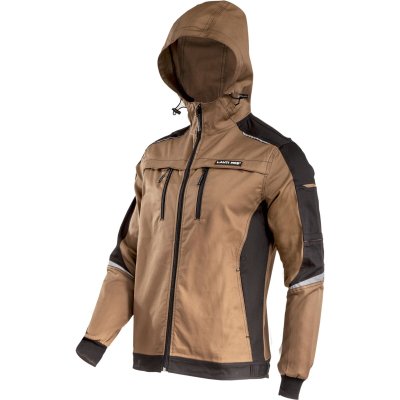 JACKET BROWN-BLACK, "S", CE, LAHTI