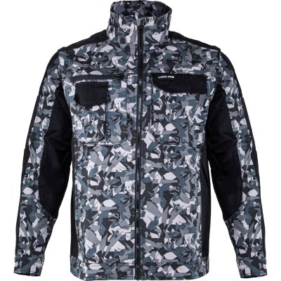 JACKET WITH DETACHABLE SLEEVES GREY-BLACK, "3XL", CE, LAHTI