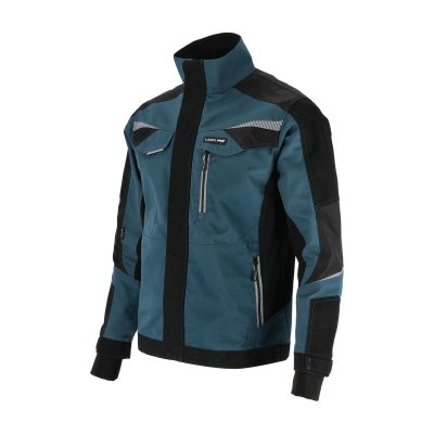 JACKET TURQUOISE-BLACK WITH STRETCH INSERTS, "M", CE, LAHTI