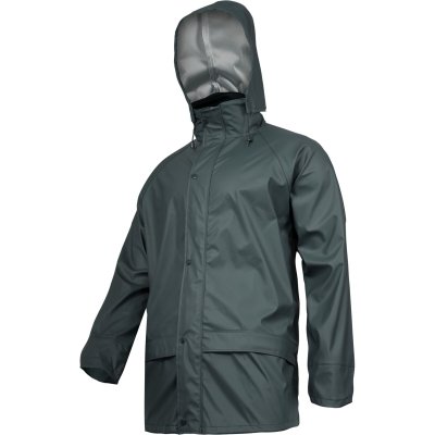 RAIN JACKET PU, GREEN, "S", CE, LAHTI
