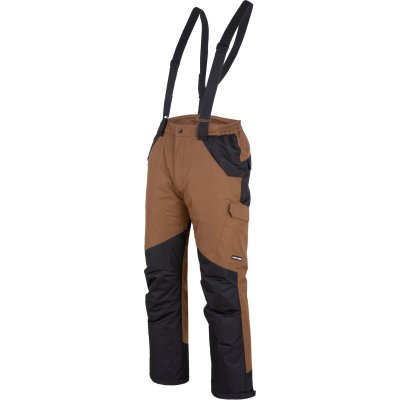 TROUSERS, PADDED, WITH BRACES, BROWN-BLACK, "L", CE, LAHTI