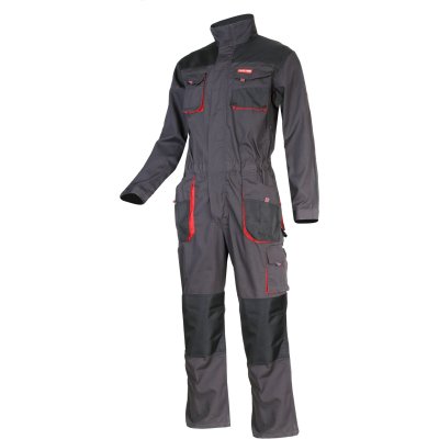 COVERALL, GRAPHITE-RED, "M (50)", CE, LAHTI