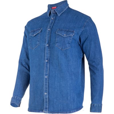 JEANS SHIRT BLUE, "3XL", CE, LAHTI