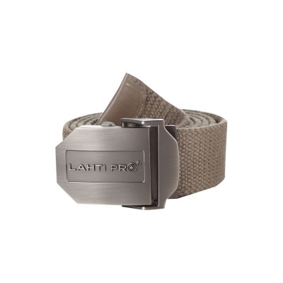 BELT FOR TROUSERS, FABRIC, KHAKI, ONE SIZE, LAHTI